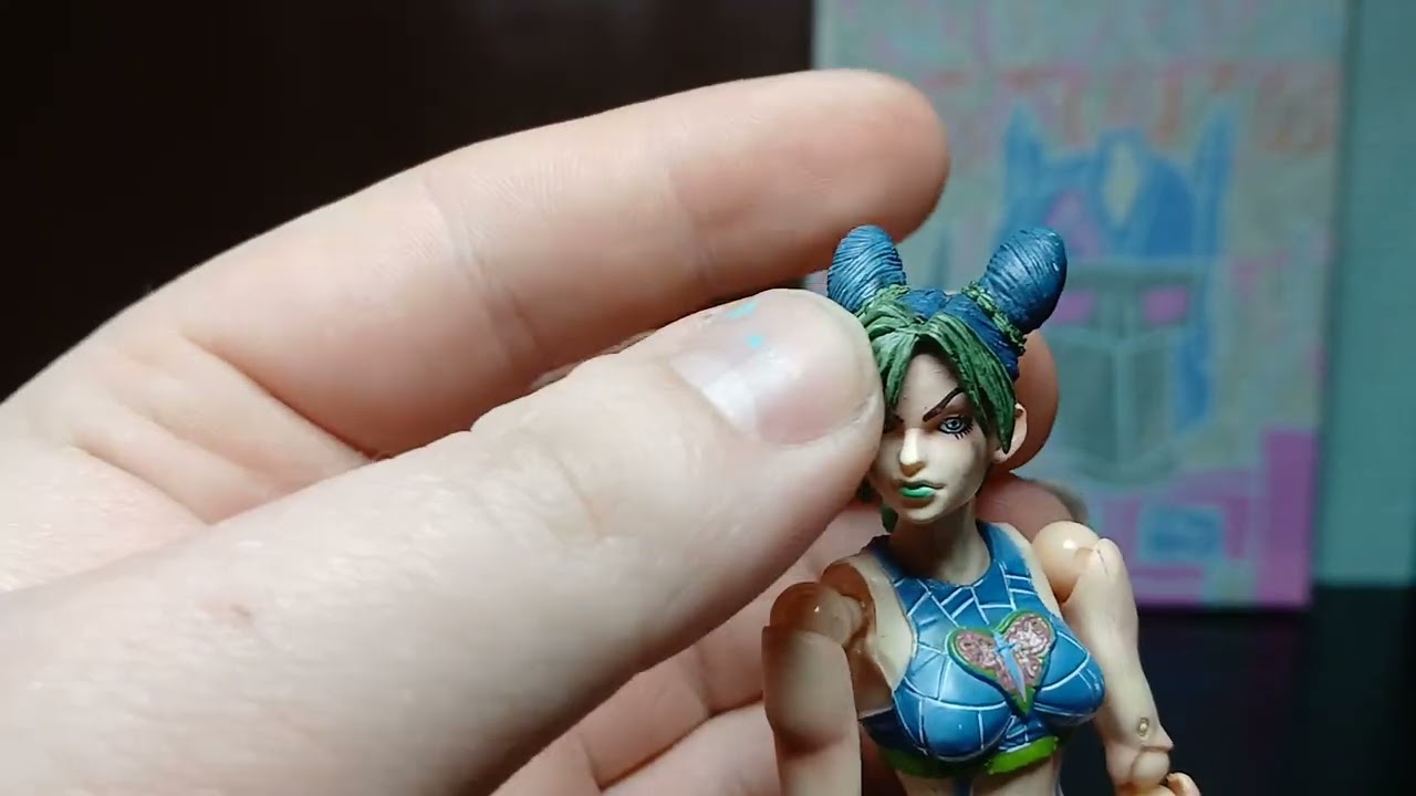 Jojo’s bizarre adventure action figure review #1 Jolyne Cujo 