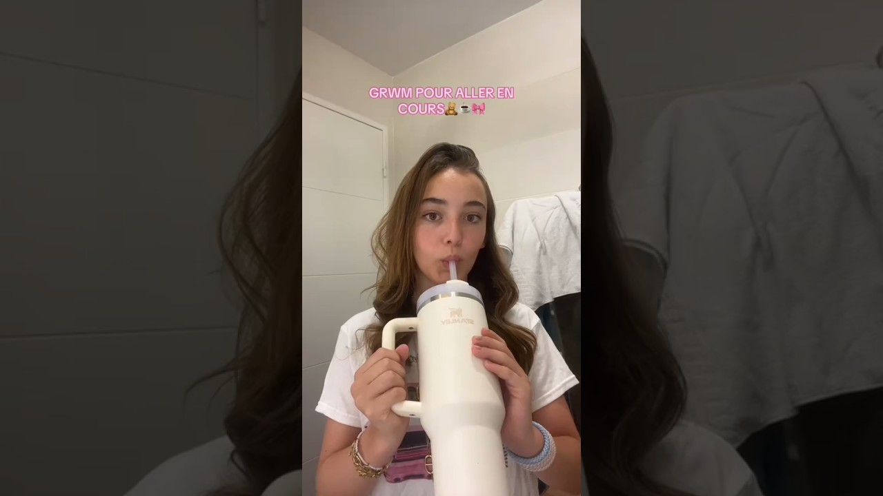 grwm pour aller en cour //@giulia