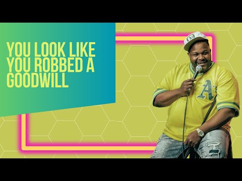 You look like you robbed a Goodwill.