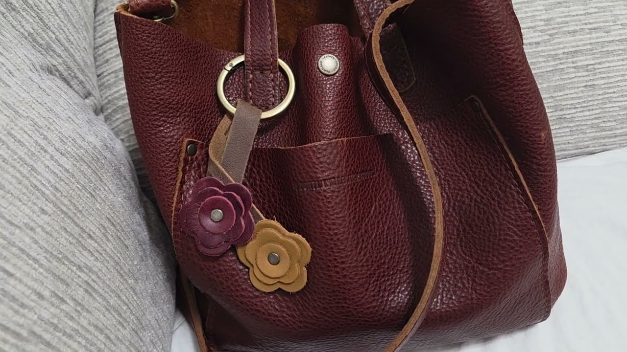Portland Leather Goods Mini Crossbody Tote in Nutmeg ( + Littles!) WIMB?