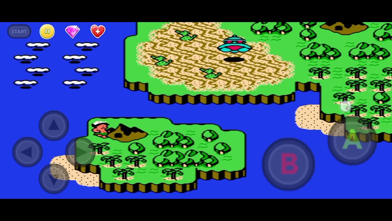 Adventure Island 3 Walkthrough - Area 1