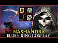Scuffed nashandra cosplay in elden ring a dark souls 2 tribute