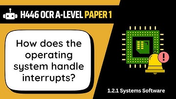 Interrupt Handling | 2.1c | OCR A-Level Computer Science