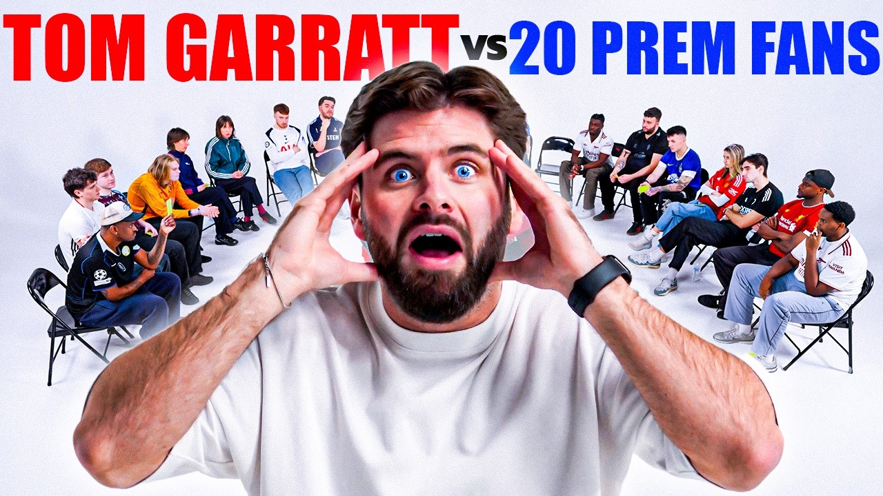 Том Гарратт против 20 болельщиков Премьер-лиги