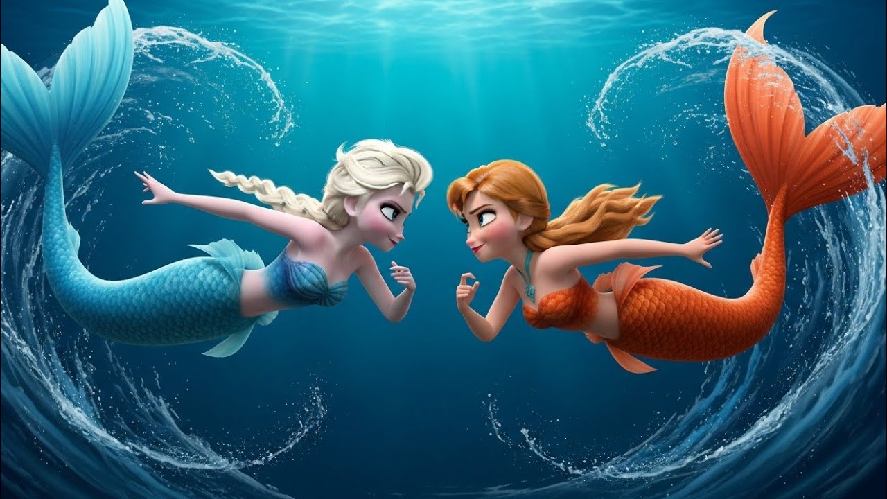 💔This Mermaid Fight Broke Elsa and Anna’s Sisterhood❄️🧜‍♀️