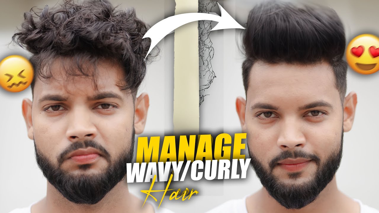 how-to-manage-wavy-curly-hair-wavy-to-straighte-hair-at-home