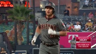 ARI@SD: Drury hits a two-run home run to left
