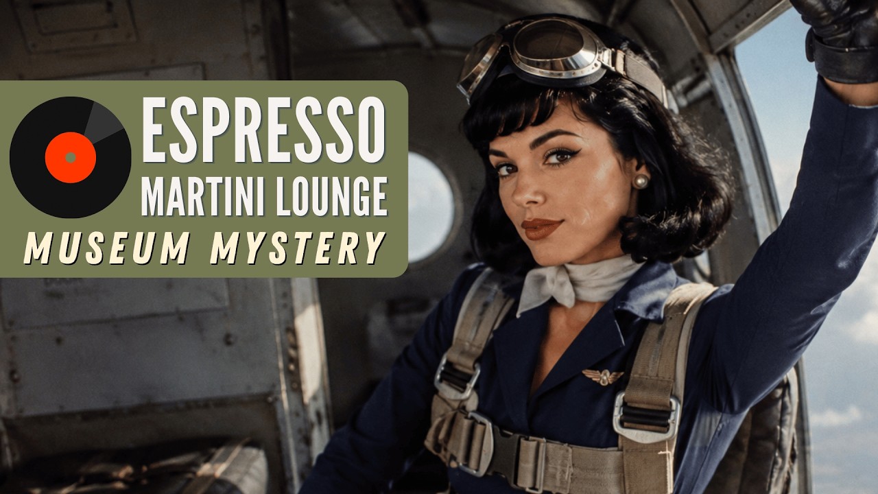 🍸 Espresso Martini Lounge: Museum Mystery — 1960s Spy Lounge & Vintage Noir Jazz