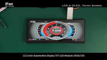 12.3 inch Automotive Display Screen TFT LCD Module 1920x720