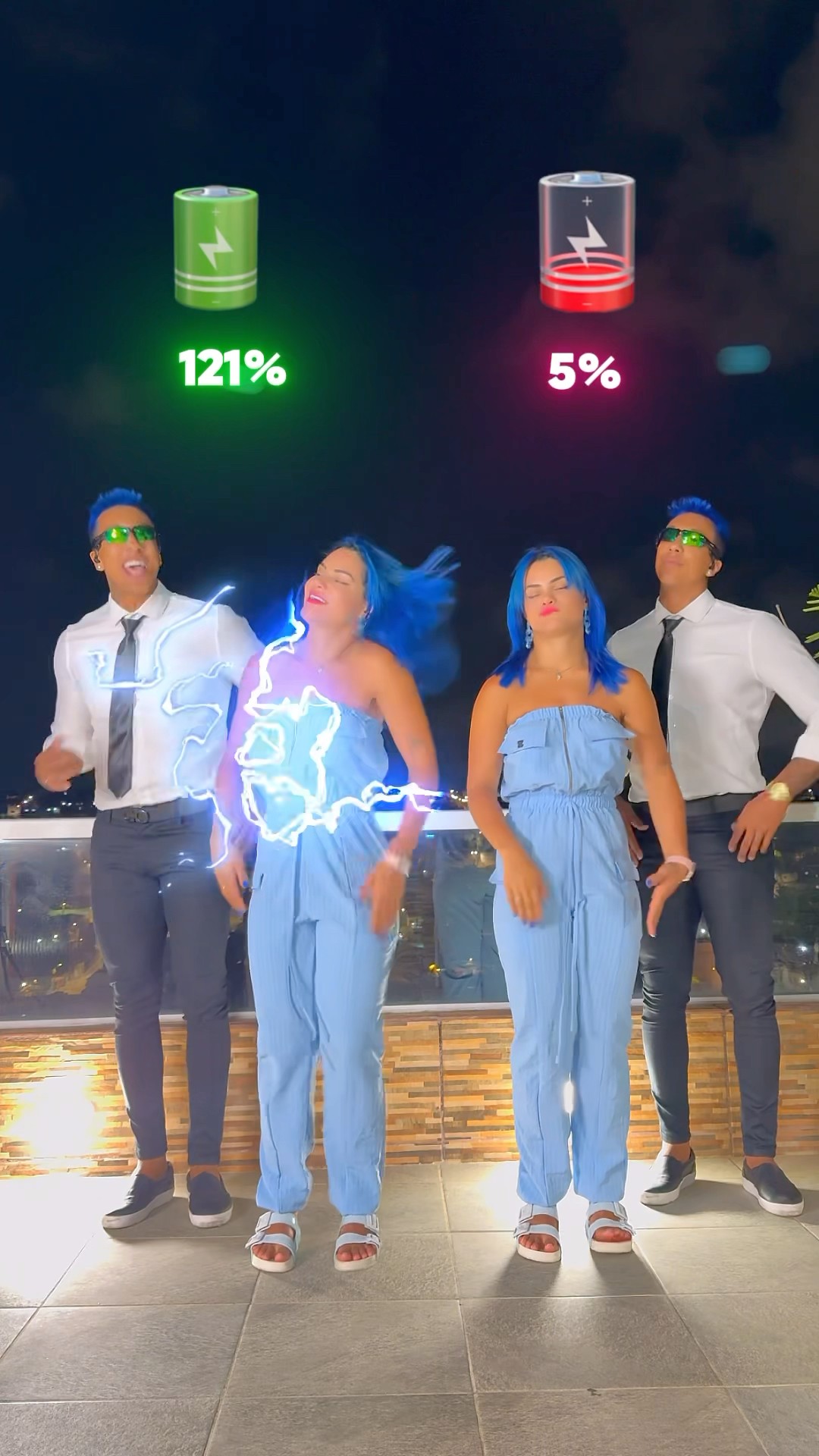 Quantos % está sua bateria? ?? ​⁠@ApolloSant #wait #dance #entretenimento