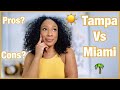 Tampa VS Miami Living | Pros & Cons | According To Queen