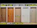 Ready To Use #woodendoors and #chaukhat || #timbermarket #kirtinagar || #flushdoors at Factory Price