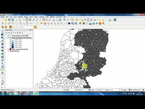 GCN data, Kaarten maken van met QGIS vs 2.14. Tutorial 2