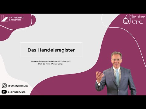 Das Handelsregister