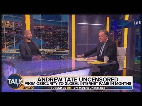Piers Morgan andrew tate heated argument "uncensored" - YouTube