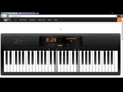 Christmas Songs Virtual Piano