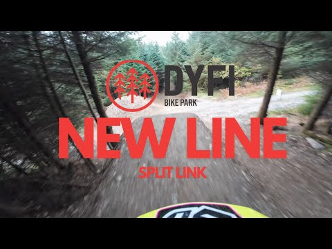 Dyfi Bike Parks Newest Track - Split Link - Track Preview