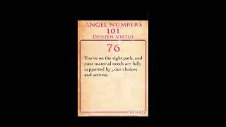 Daily Angel Number 76 by Doreen Virtue