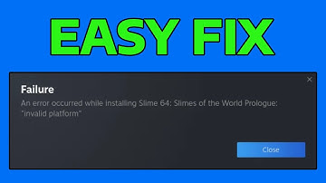 How To Fix Steam Invalid Platform Install Error