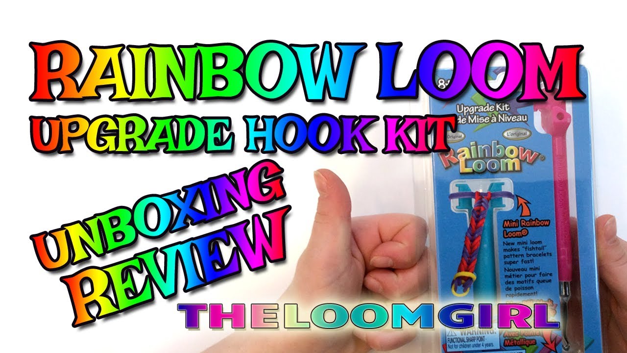 Review of New Rainbow Loom Kit (New Metal Crochet Hook) 