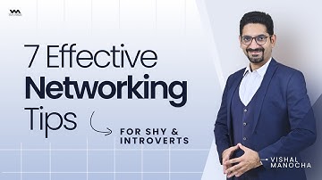 How To Network: 7 Most Effective Networking Tips For Shy & Introverts | LinkedIn Branding