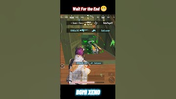 Wait For the End 😬#bgmishorts #ClutchGod #GlacierM416#4FingerClaw #RushGameplay