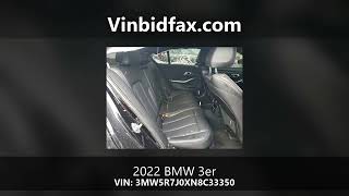 3MW5R7J0XN8C33350 | 2022 BMW 3er