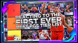Reacting To The First Best Point Guards Tier List Of Nba 2K21 MyTeam How Well Did It Age