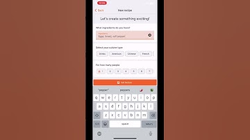 AI App - Recipe Generator (Meal GOAT)