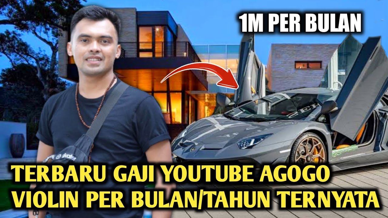 ⁣TERNYATA SEGINI PENGHASILAN YOUTUBE || AGOGO VIOLIN