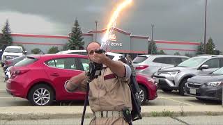 London Ontario Ghostbuster promotes #SuitUpForJack Campaign