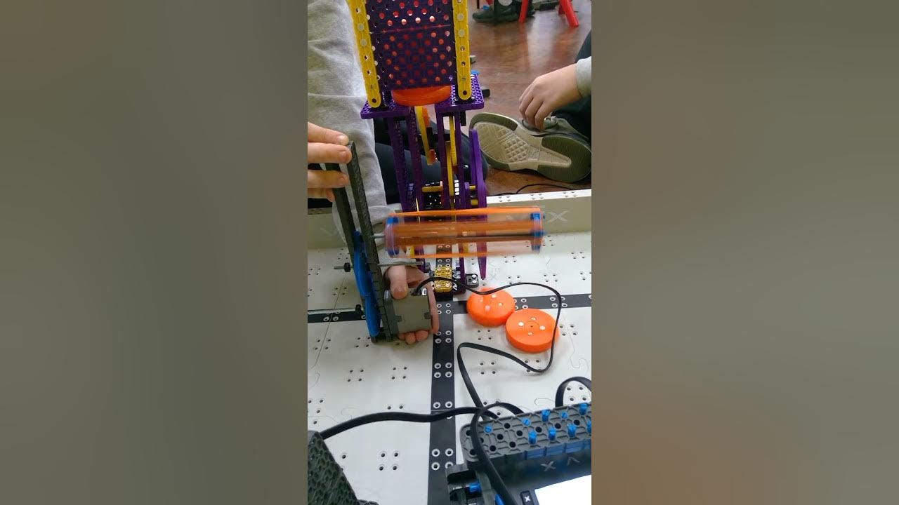 Vex iq slapshot purple dispenser youtube