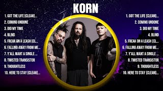 Korn Top Hits Popular Songs  Top 10 Song Collection