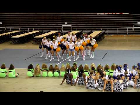 De Witt High Varsity Cheer Camp 2010 Home Pom Dance