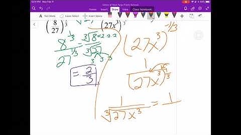 8.1c Properties of Rational Exponents part 1