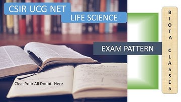 CSIR NET ( LIFE SCIENCE ) | EXAM PATTERN