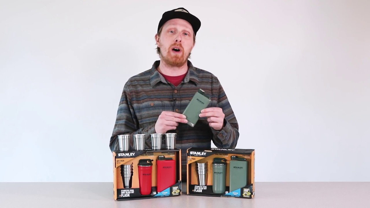 Stanley Adventure Pre-Party Shot Glass + Flask Set - Xwander