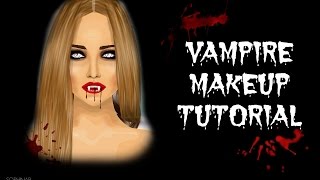 Halloween: Vampire Makeup tutorial ~ SophinaB