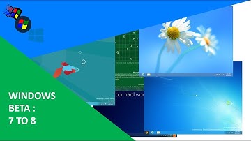 Windows Beta : 7 to 8
