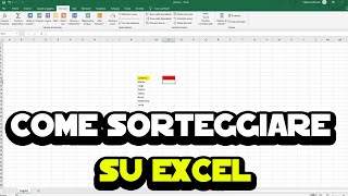 How to draw lots in Excel screenshot 3