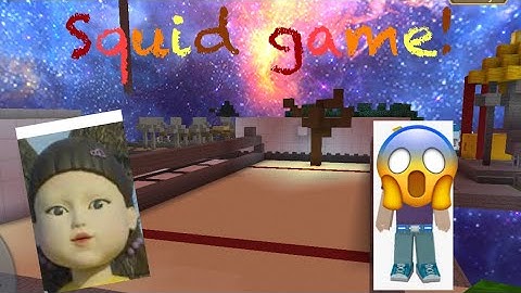 Making the red light green light from Squid game!-(Blockman go-Blocky mods)