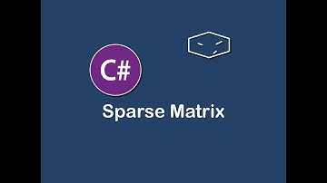 sparse matrix in c#