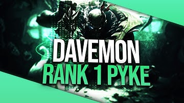 Davemon "RANK #1 PYKE" Montage | League of Legends