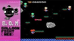 B.O.M. - Let's Play - Balloon Fight (NES) - feat SuperNESsTea
