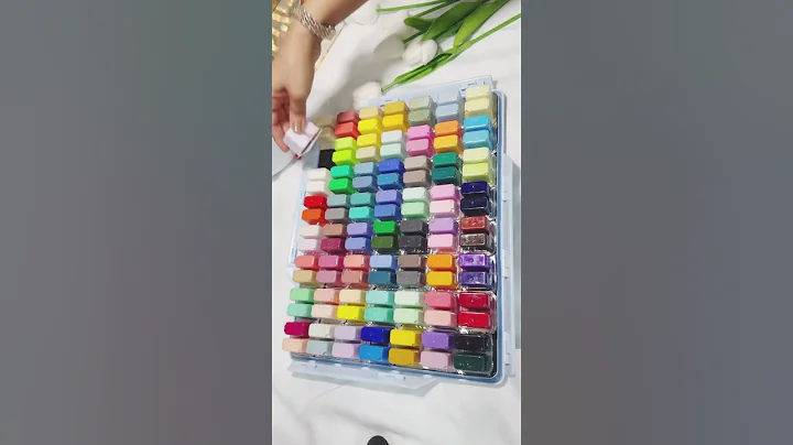Unboxing the biggest Miya HIMI gouache paint set💗🥺 #himigouache #gouache #shorts #day2