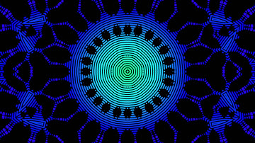 Kaleidoscope - 01 - 4k Animated Audio Visualizer Test