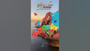 How well do I know your language 🗣 #shorts #maps #mapping #slovakmaps #language