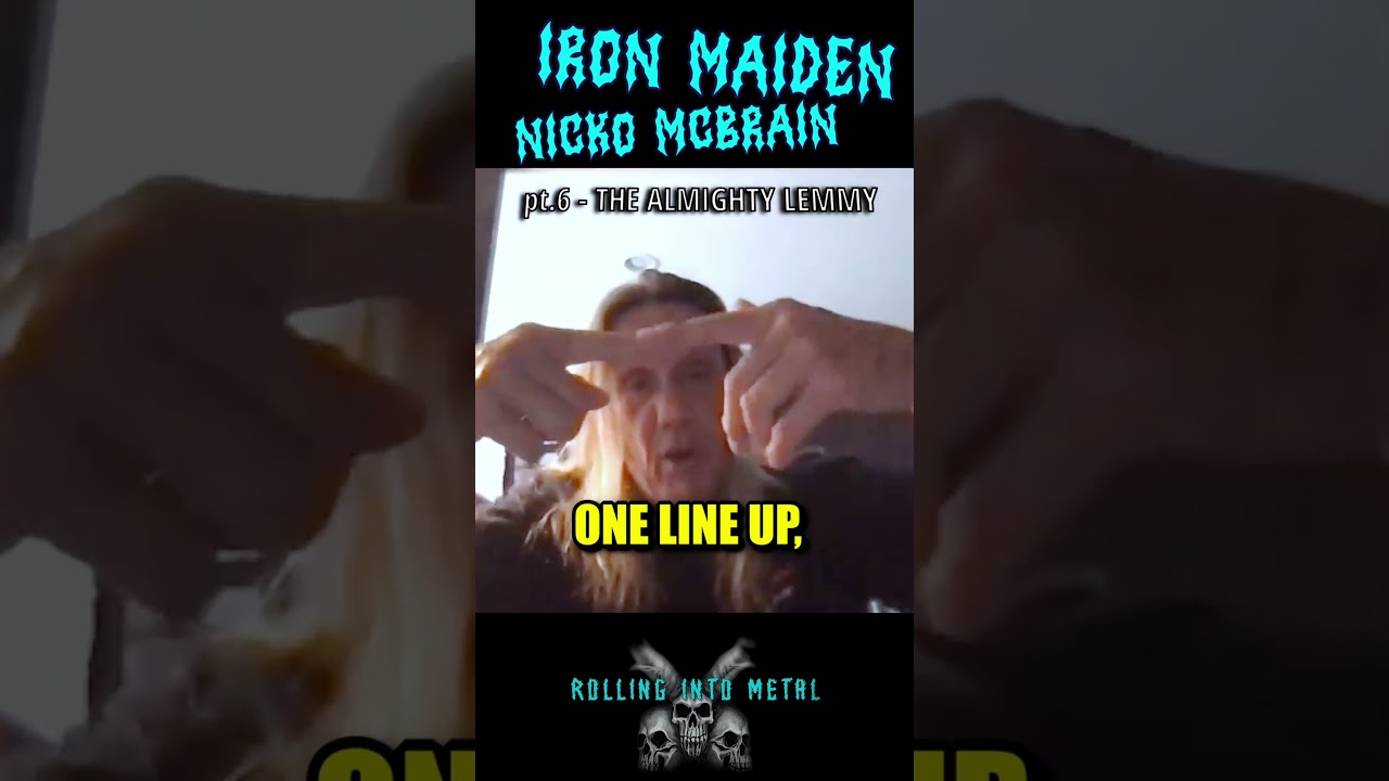 NICKO MCBRAIN pt.6 - LEMMY KILMISTER #metal #shorts #interview