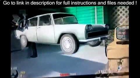 (Wii) COD Black Ops Mod Menu | Modded Lobby | Free & Open Simple softmod!