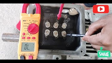 How to Test 3 Phase Motor|| Induction motor testing by multimeter|| 3 Phase Motor Star ,Delta
